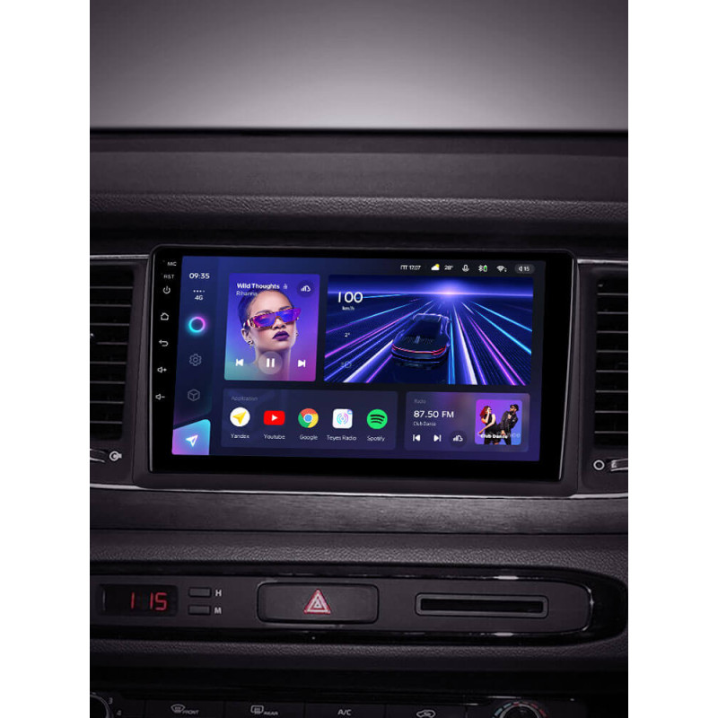 Android head unit Teyes CC3 4+64 Gb Kia Carnival 3 YP 2014-2021 (F1) (B) 9″