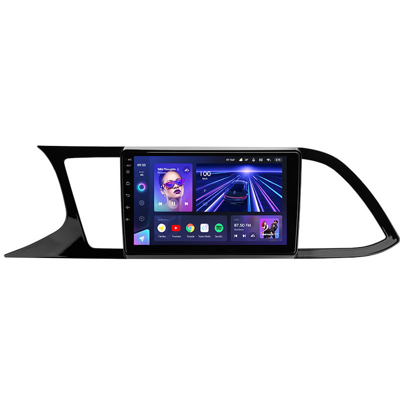 Android head unit Teyes CC3 4+64 Gb Seat Leon 3 2012-2020 (F3) 9″