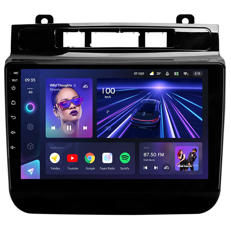 Android head unit Teyes CC3 4+64 Gb Volkswagen Touareg FL NF 2010-2018 (A) 9″