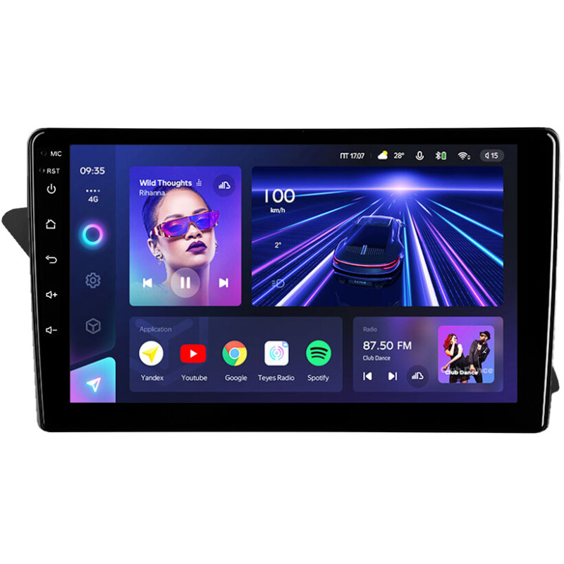 Android head unit Teyes CC3 4+64 Gb Audi A4 A5 B8 (0 Din) 2007-2015 (Can02) 10″
