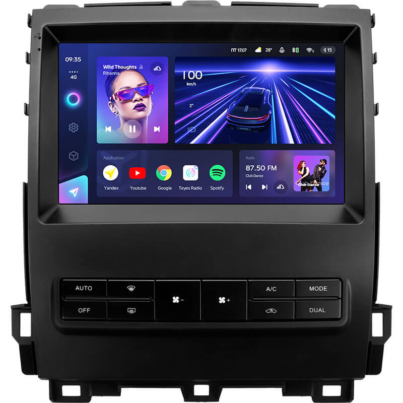 Android head unit Teyes CC3 4+64 Gb Toyota Land Cruiser Prado 120 / Lexus GX470 J120 2004-2009 (F2) 9″