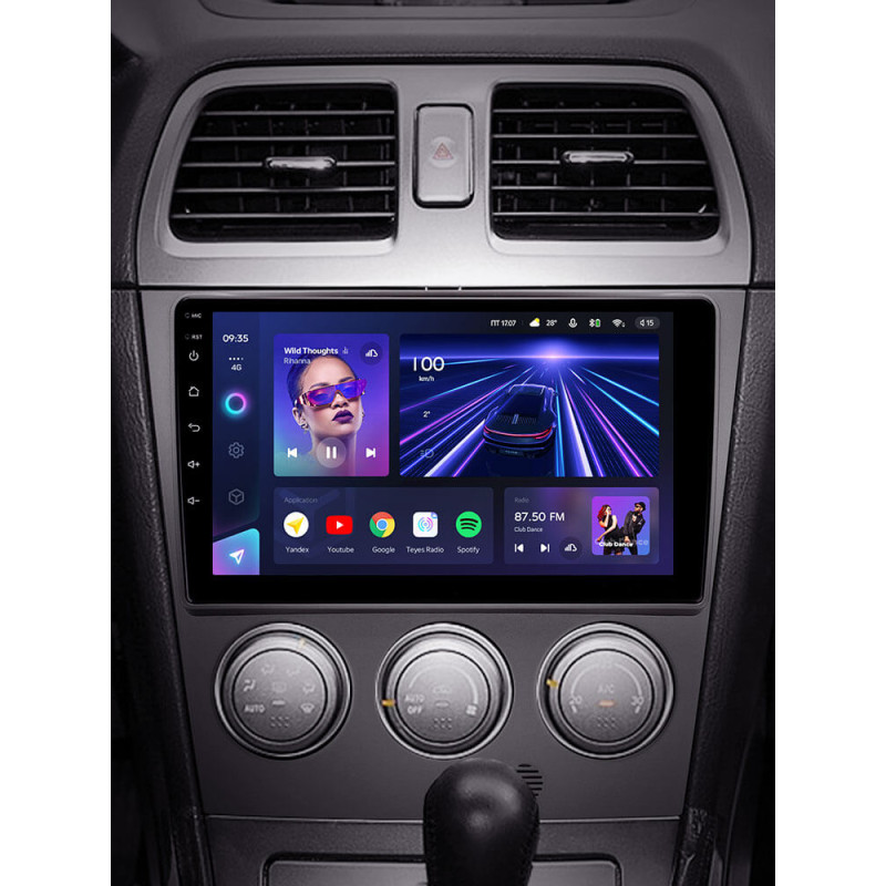 Android head unit Teyes CC3 4+64 Gb Subaru Impreza GD GG 2002-2007 9″