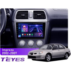 Android head unit Teyes CC3 4+64 Gb Subaru Impreza GD GG 2002-2007 9″