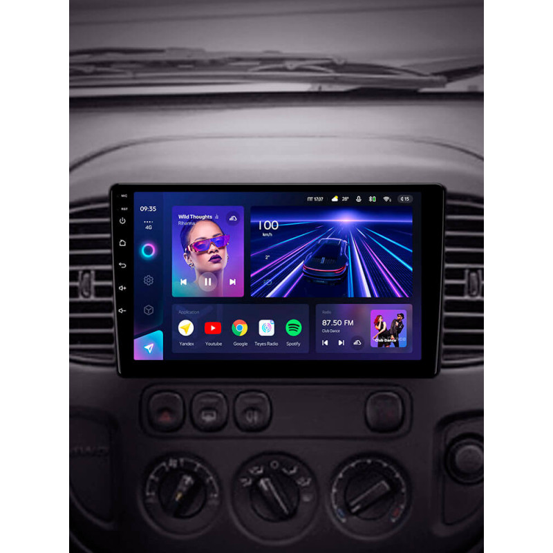 Android head unit Teyes CC3 4+64 Gb Ford Escape 1 2000-2007 9″