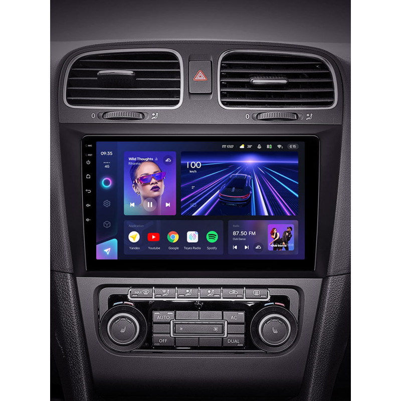 Android head unit Teyes CC3 4+64 Gb Volkswagen Golf 6 2008-2016 9″