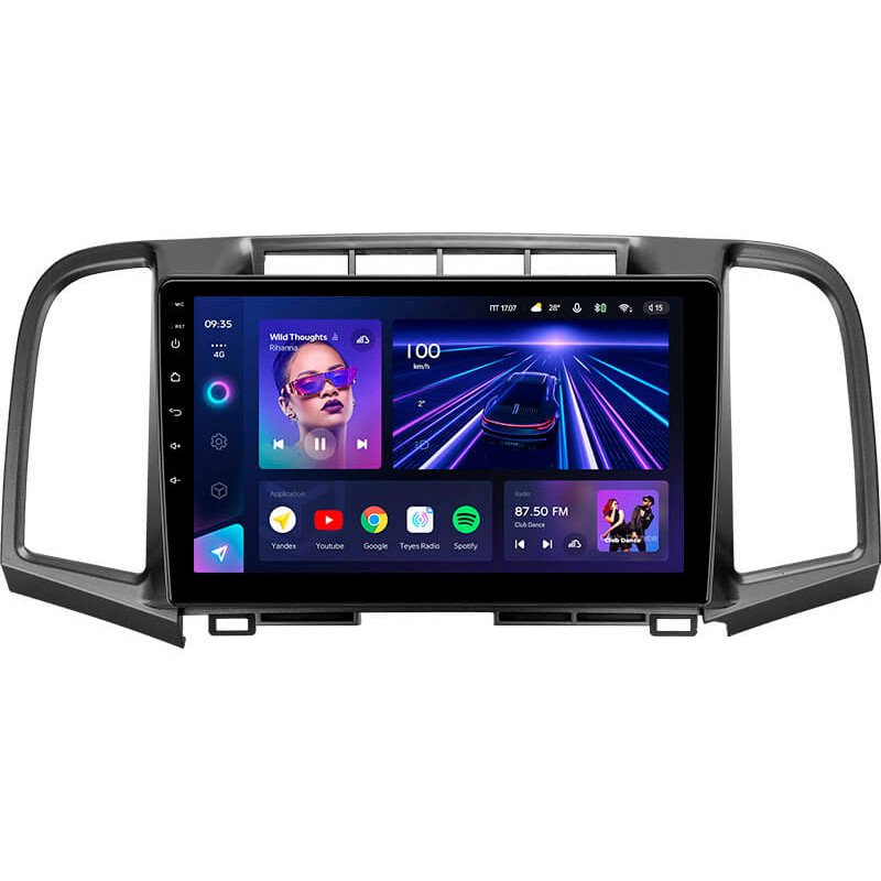 Android head unit Teyes CC3 4+64 Gb Toyota Venza 2008-2016 9″
