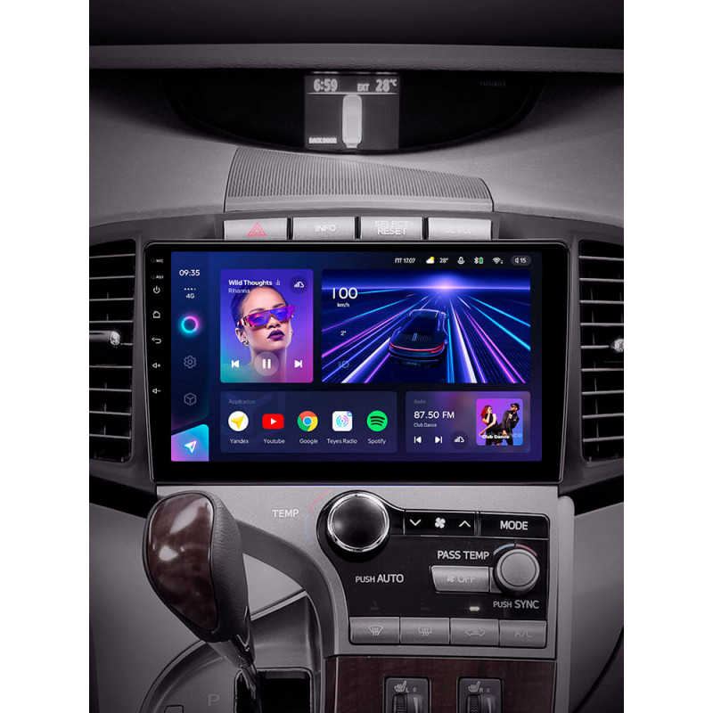Android head unit Teyes CC3 4+64 Gb Toyota Venza 2008-2016 9″