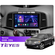 Android head unit Teyes CC3 4+64 Gb Toyota Venza 2008-2016 9″