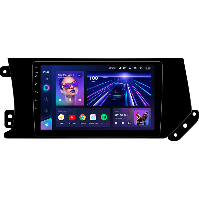 Android head unit Teyes CC3 4+64 Gb Great Wall Hover Haval F7 F7X 2019-2020 9″