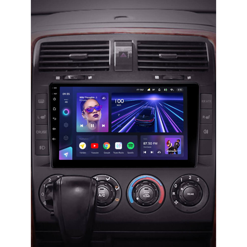 Android head unit Teyes CC3 4+64 Gb Kia Carnival UP GQ 2002-2006 9″