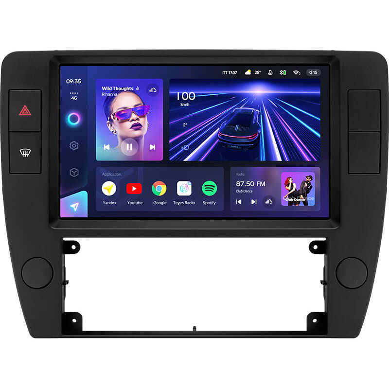 Android head unit Teyes CC3 4+64 Gb Volkswagen Passat B5 2000-2005 9″