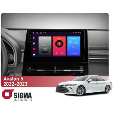 Android head unit SIGMA F10216 ANDROID 10 2+32 Gb Toyota Avalon 5 XX50 (Left hand driver) 2022-2023 10"