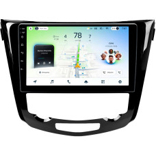 Android head unit Teyes CC4L 4+64 Gb Nissan X-Trail X Trail 3 T32 2013-2022- (F2) Automatic air conditioning (AB) 10"