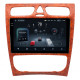 Android head unit Teyes CC4 Pro 12+256 Gb Mercedes Benz C Class S203 CL203 W203 2000-2004 wooden 9" 2k (L1)