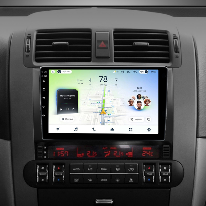 Android head unit Teyes CC4L 6+64 Gb Kia Mohave 2008-2016 Borrego 2008-2011 9"
