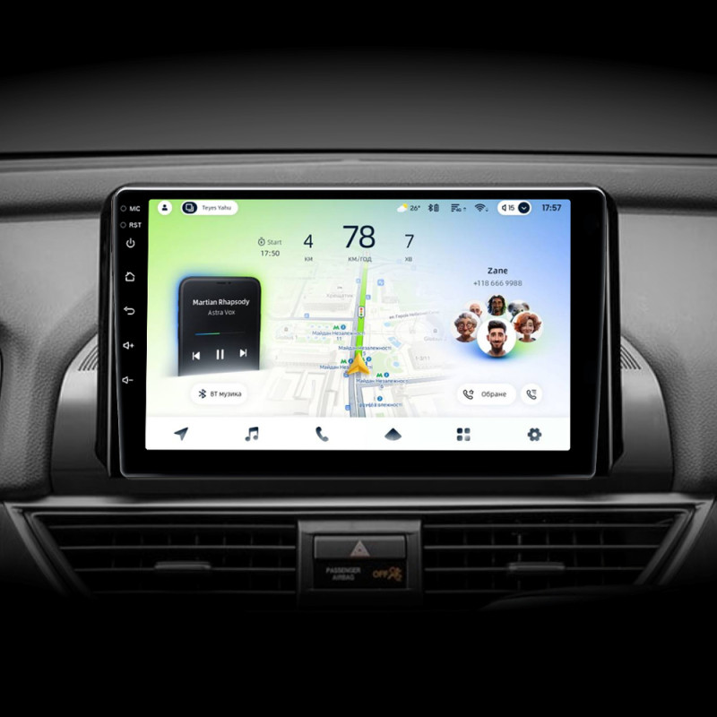 Štátní magnetofon Teyes CC4L 4+64 GB pro Honda Accord 10 CV X (2017–2021, model B), 9 palců