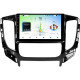 Android head unit Teyes CC4L 6+64 Gb Mitsubishi L200 5 (F1) (Manual air conditioning) 2015-2019 9"