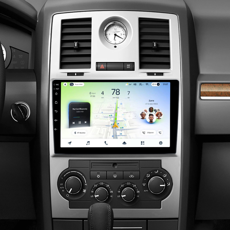 Android head unit Teyes CC4L 6+64 Gb Chrysler 300C 1 2004-2011 9" (L1)