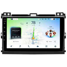 Android head unit Teyes CC4L 6+64 Gb Toyota Land Cruiser Prado 120 3 III For Lexus GX470 GX 470 J120 2002-2009 (F1) (B) 9"