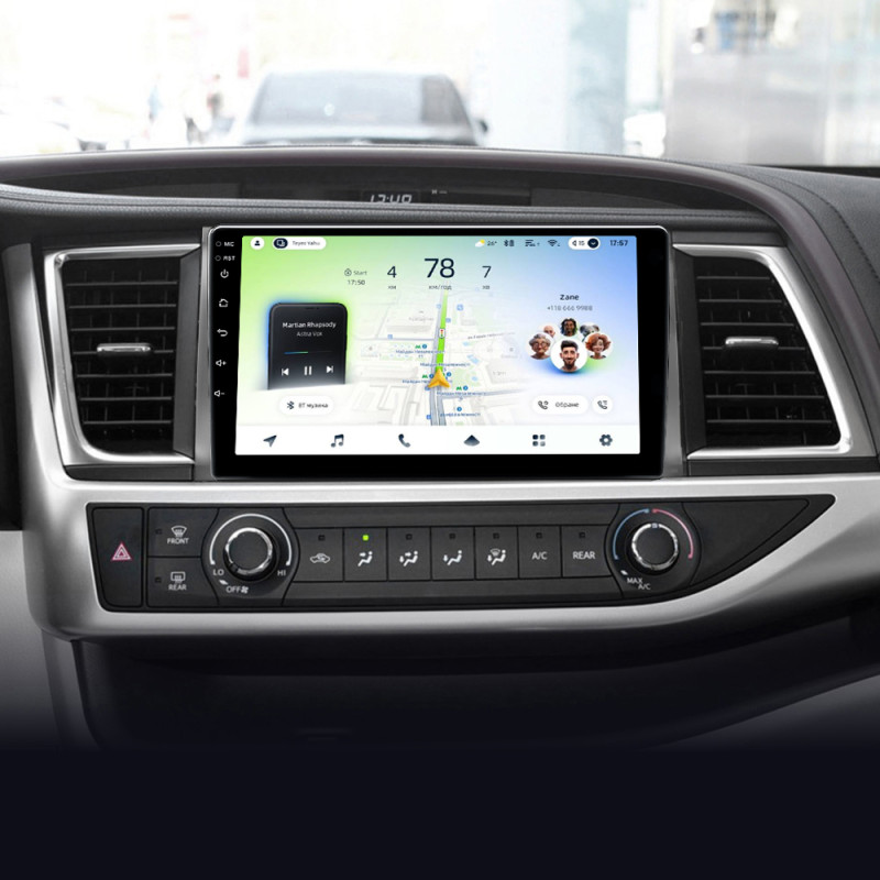 Štátní magnetofon Teyes CC4L 6+64 GB pro Toyota Highlander 3 XU50 (2013–2018), 10