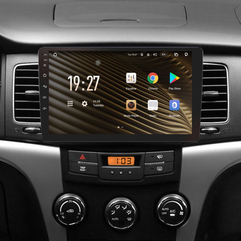 Android head unit SIGMA S9464 ANDROID 12 4+64 Gb 4G DSP SsangYong Korando 3 Actyon 2 2010-2013 9"
