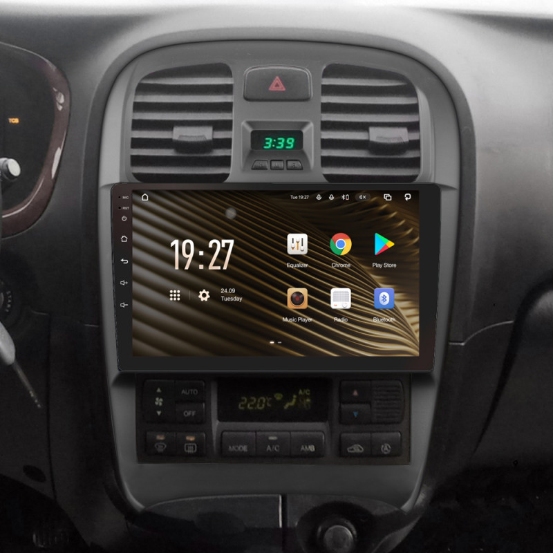Sterownik multimedialny SIGMA S9464 ANDROID 12 4+64 GB 4G DSP Hyundai Sonata EF (2001–2012) 9
