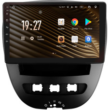 Stacja radiowo-magnetofonowa SIGMA S10464 ANDROID 12 4+64 GB 4G DSP do Peugeot 107, Toyota Aygo 2005–2014, 10