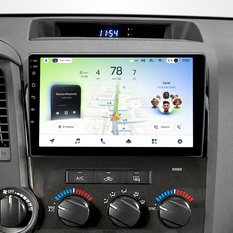 Android head unit Teyes CC4L 6+64 Gb Toyota Tundra XK50 2007-2013 Sequoia XK60 2008-2017 10"