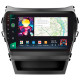 Android head unit SIGMA PRO 9464 ANDROID 12 4+64 Gb 4G DSP Hyundai Santa Fe 3 2013-2016 (C) 9"