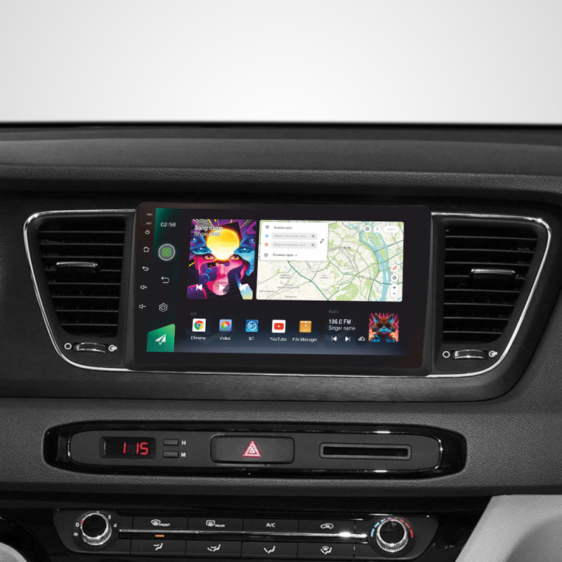 Stacja głośnikowa SIGMA PRO 9464 ANDROID 12 4+64 GB 4G DSP Kia Carnival 3 YP (F1) 2014–2021 (B) 9