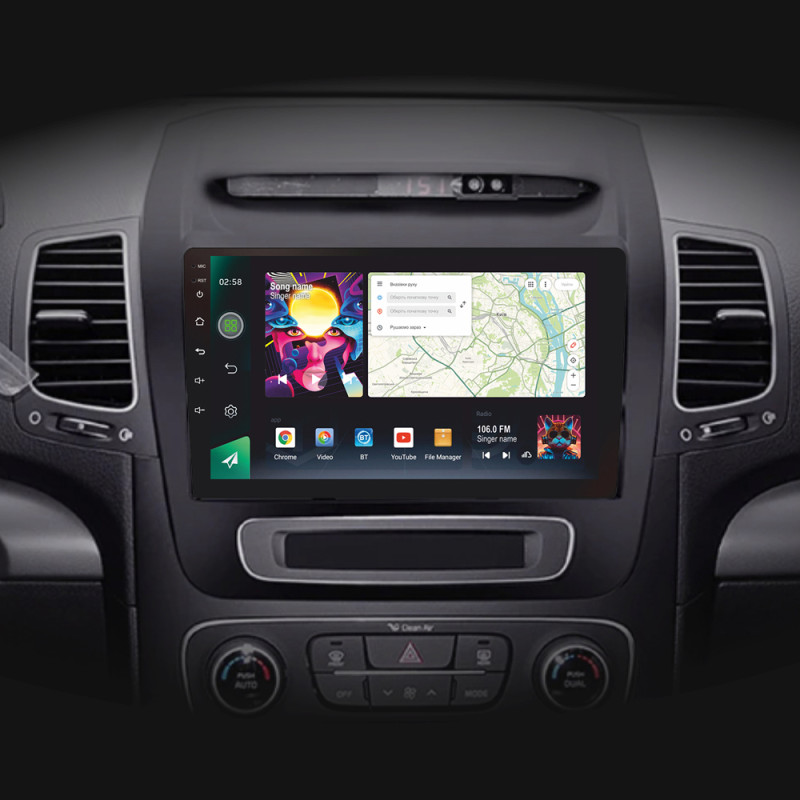 Štátní multimédia SIGMA PRO 9464 ANDROID 12 4+64 GB 4G DSP pro Kia Sorento II XM (2012–2021, F3) 9