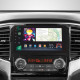Android head unit SIGMA PRO 9464 ANDROID 12 4+64 Gb 4G DSP Mitsubishi L200 5 2018-2020 (F1) 9"