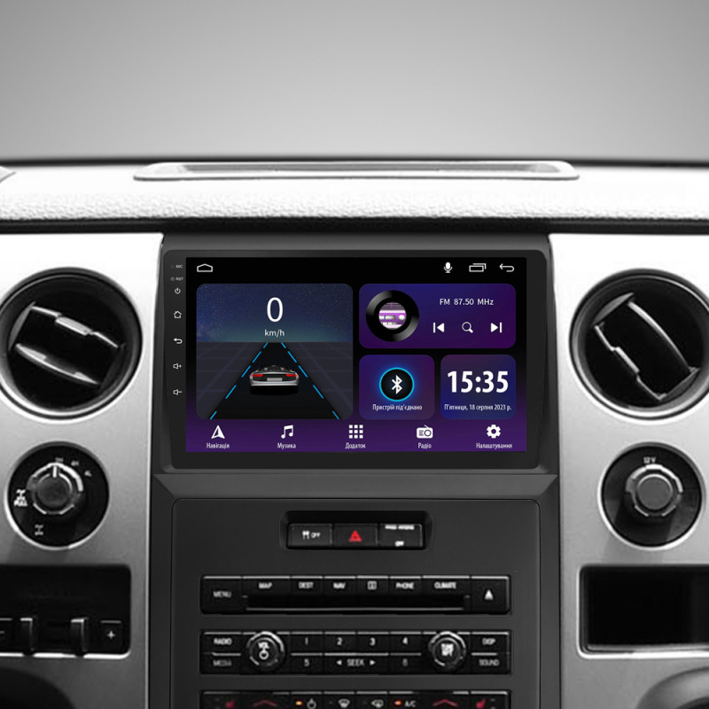 Android head unit SIGMA E9232 ANDROID 10 2+32 Gb Ford F150 P415 Raptor 2008-2014 (F1) 9" (L2)