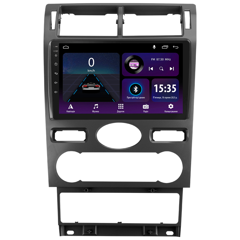 Android head unit SIGMA E9232 ANDROID 10 2+32 Gb Ford Mondeo 3 2000-2007 (F2) 9"