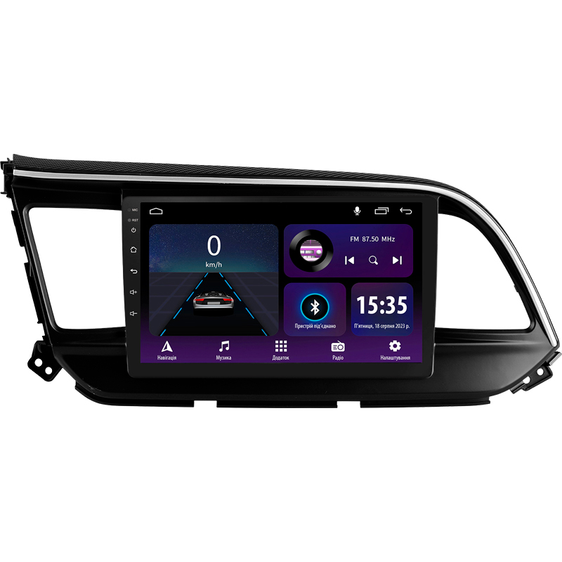 Android head unit SIGMA E9232 ANDROID 10 2+32 Gb Hyundai Elantra 6 2018-2020 (B) 9"
