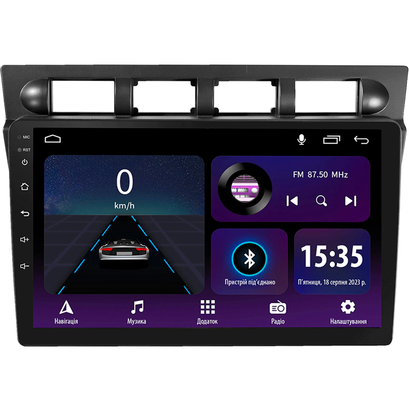 Android head unit SIGMA E9232 ANDROID 10 2+32 Gb Kia Picanto SA Morning 2004-2007 9"