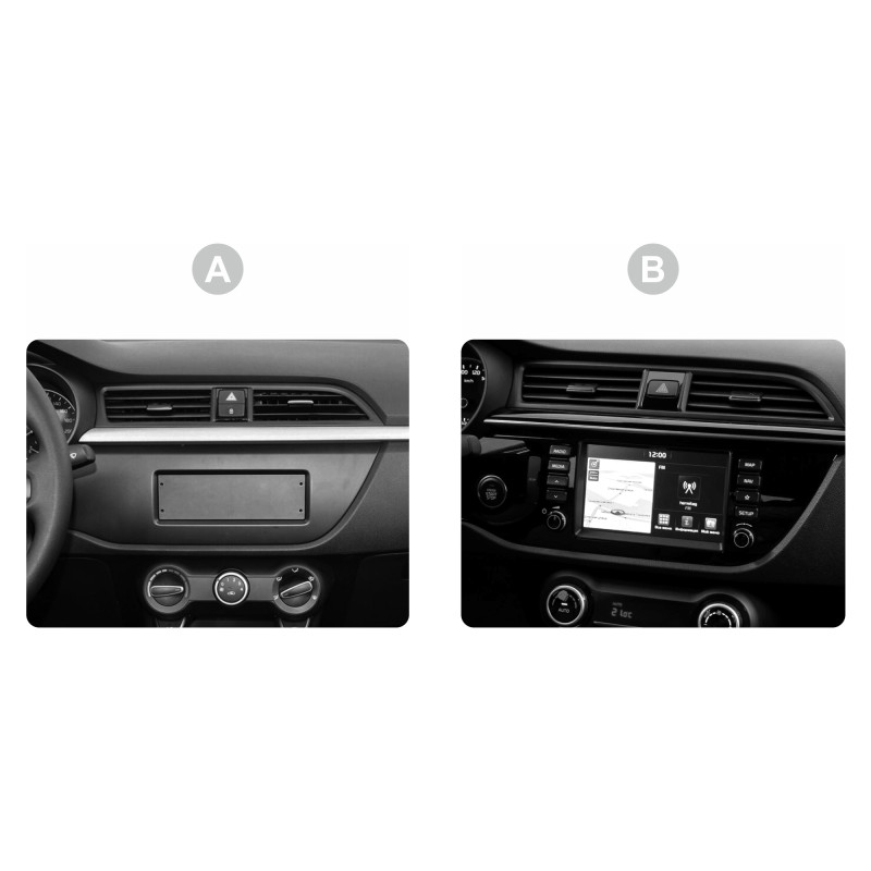 Android head unit SIGMA E9232 ANDROID 10 2+32 Gb Kia RIO 4 2016-2020 (B) 9"