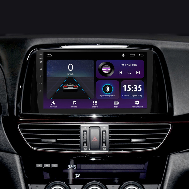 Android head unit SIGMA E9232 ANDROID 10 2+32 Gb Mazda 6 Atenza 3 GJ 2012-2015 (B) 9"