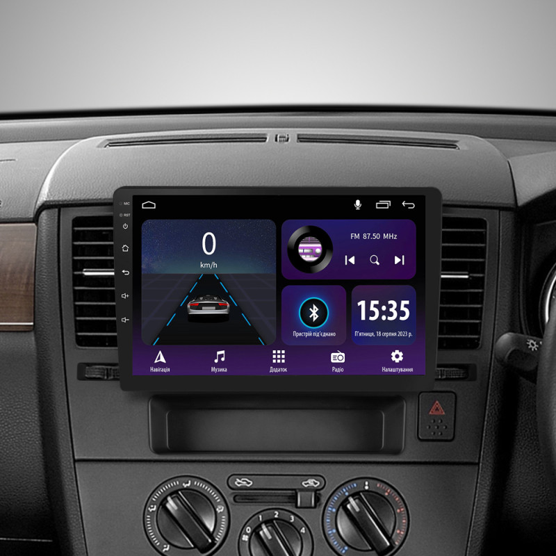 Android head unit SIGMA E9232 ANDROID 10 2+32 Gb Nissan Tiida C11 2004-2013 (F2) 9"