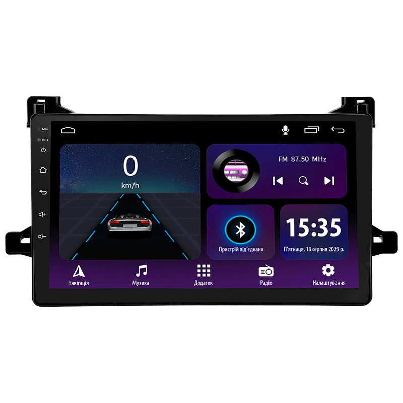 Android head unit SIGMA E9232 ANDROID 10 2+32 Gb Toyota Prius XW50 2015-2020 9"