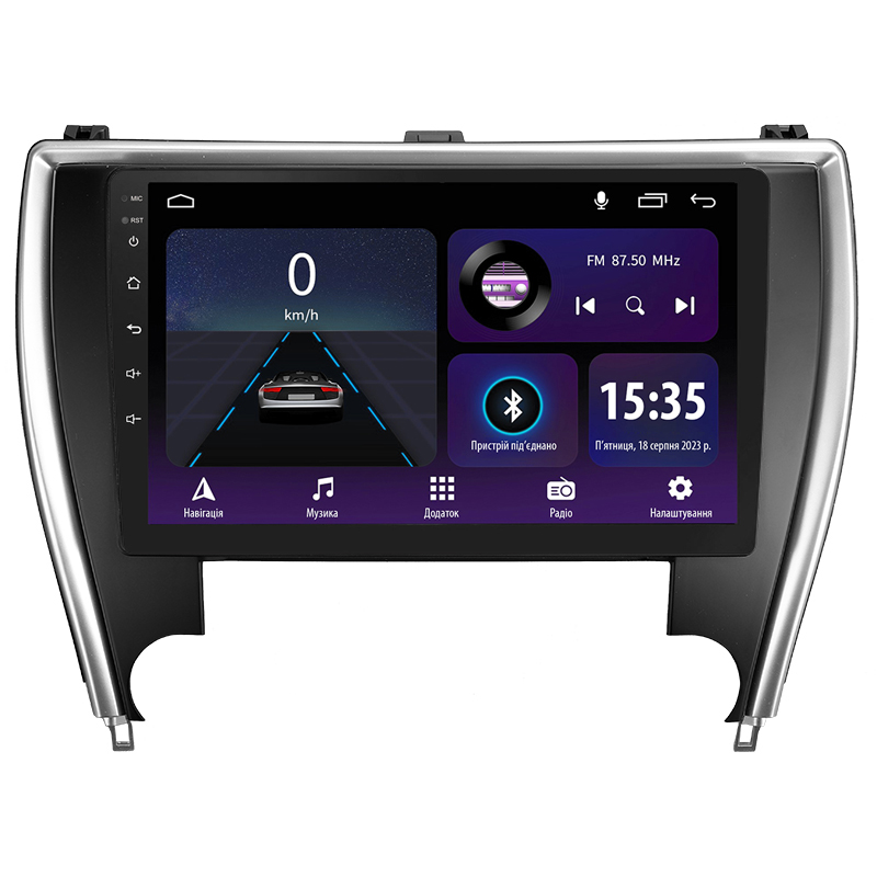 Android head unit SIGMA E10232 ANDROID 10 2+32 Gb Toyota Camry 7 XV 50 55 North America 2014-2017 (B) 10"