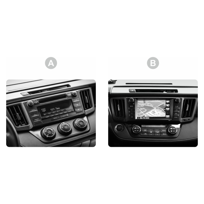 Android head unit SIGMA E10232 ANDROID 10 2+32 Gb Toyota RAV4 4 XA40 5 XA50 2012-2018 10" (L1)