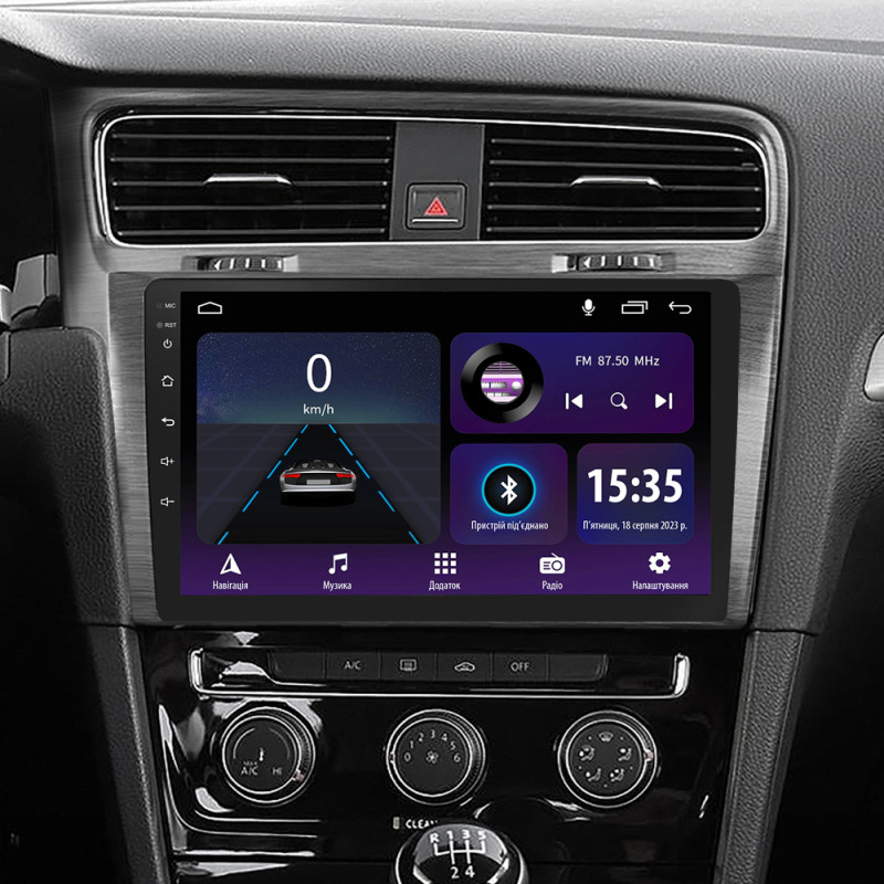 Android head unit SIGMA E10232 ANDROID 10 2+32 Gb Volkswagen Golf 7 MK7 (F1) 2012-2020 10"