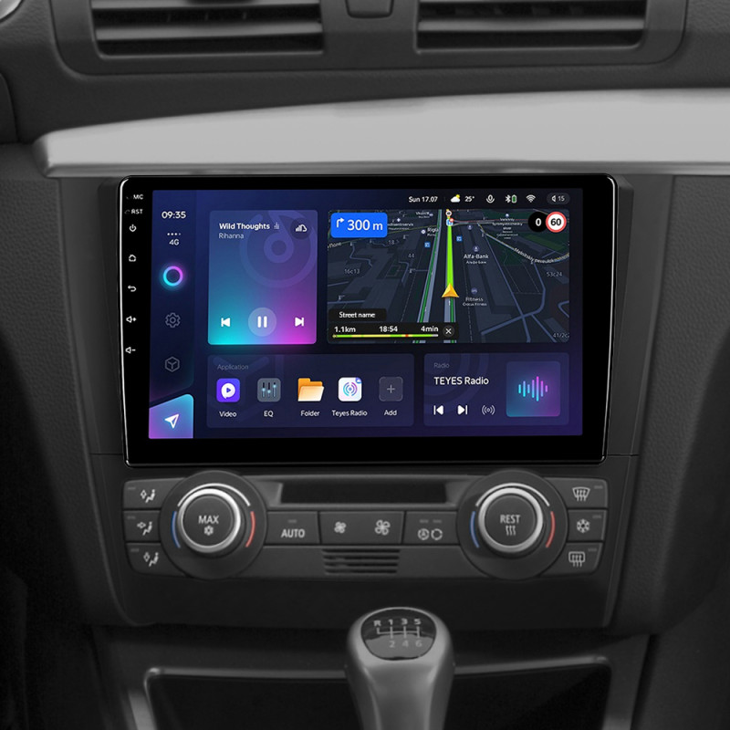 Android head unit Teyes CC3L 4+32 Gb BMW 1 E88 E82 E81 E87 2004-2011 (F1) 9" (L2)
