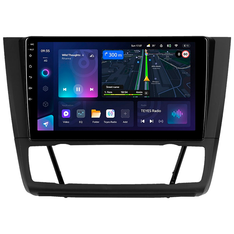 Android head unit Teyes CC3L 4+32 Gb BMW 1 E88 E82 E81 E87 2004-2011 (F2) 9" (L2)