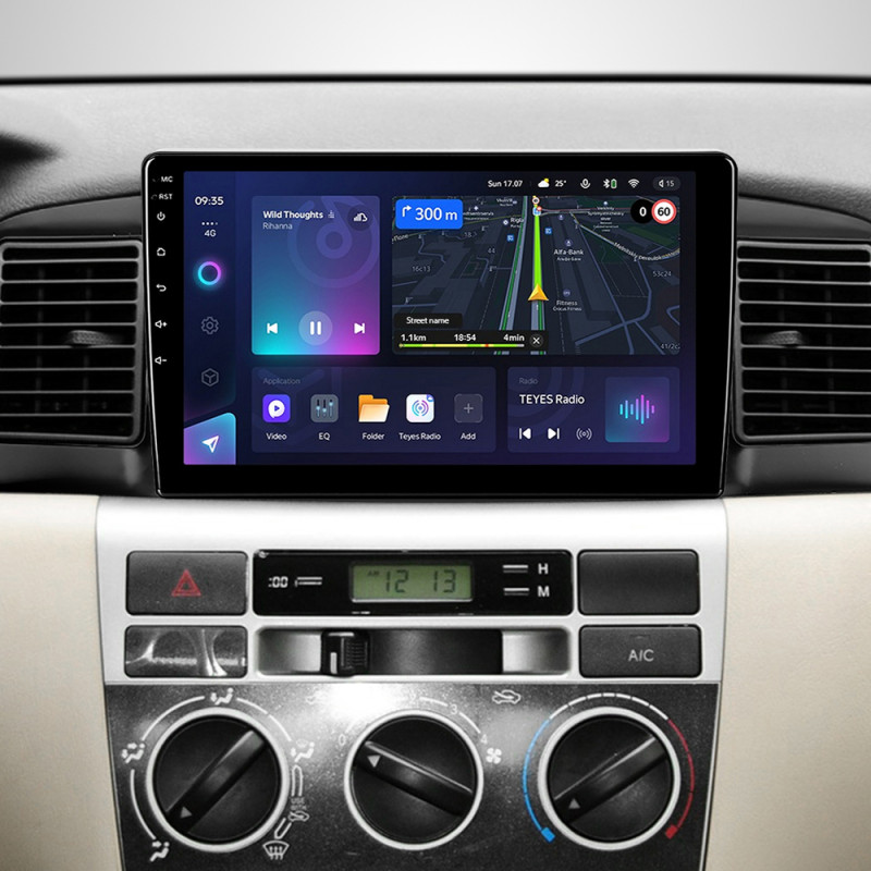 Android head unit Teyes CC3L 4+32 Gb BYD F3 1 2005-2013 9"