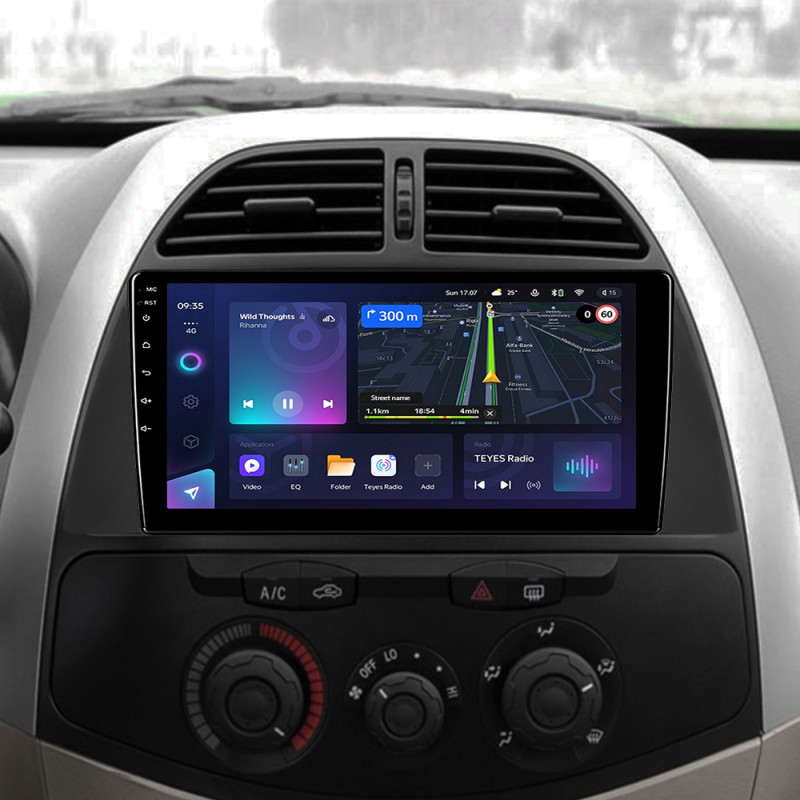 Android head unit Teyes CC3L 4+32 Gb Chery Tiggo T11 1 2005 - 2013 9"