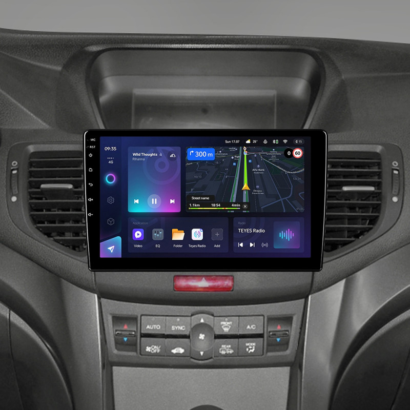Android head unit Teyes CC3L 4+32 Gb Honda Accord 8 2008-2012 9"