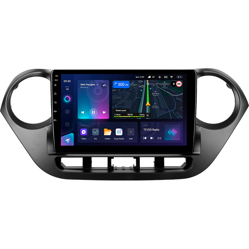 Android head unit Teyes CC3L 4+32 Gb Hyundai i10 2013-2016 9" (L1)