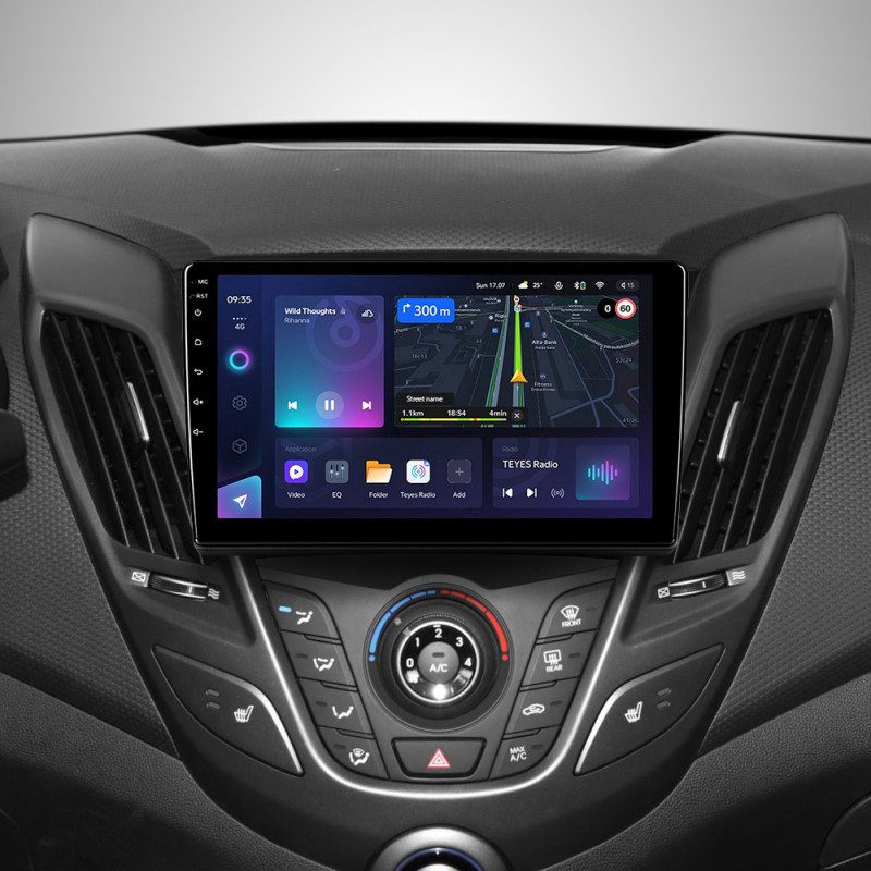 Android head unit Teyes CC3L 4+32 Gb Hyundai Veloster FS 2011 - 2017 (A) 9"